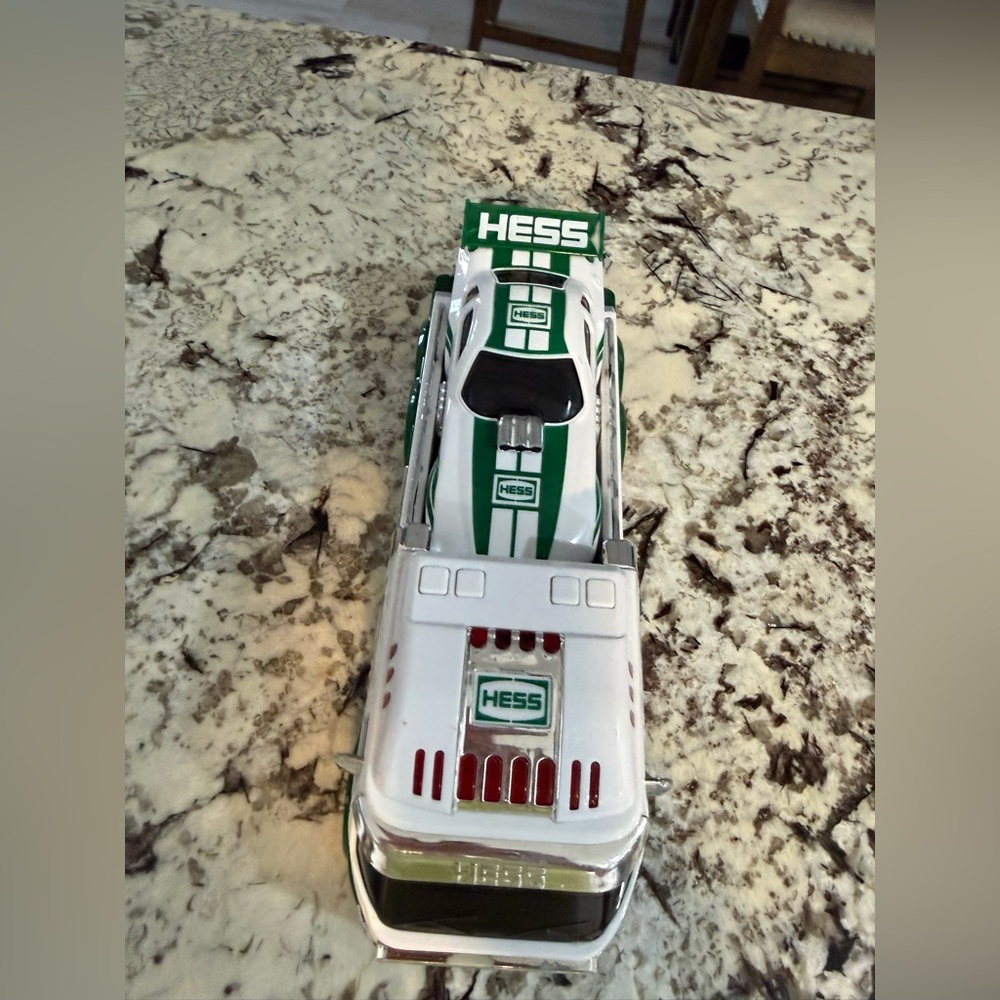 2016 Hess flatbed with dragster